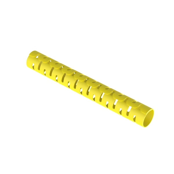 Cable Wrap, 100 ft L, 1.13 in Max Bundle Dia., Yellow